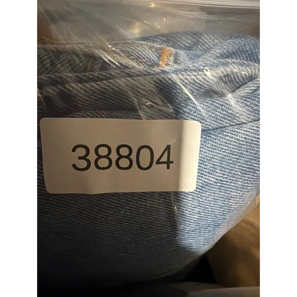Levi's‎ 550 Jeans Men's 40x30 Blue Cotton Denim Straight Leg Light Wash Workwear